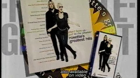 Roxette's Greatest Hits Australian commercial 1995