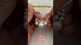 Diy Pearl Earrings❤️