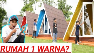 JANGAN SAMPAI SALAH PILIH RUMAH 1 WARNA! ADA HADIAH DAN JEBAKAN? | CHALLENGE | Mikael TubeHD