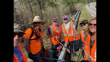 Adopt-a-Highway Clean-up