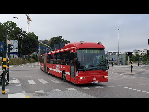 Buses in Stockholm region, Sweden - August, September & October 2021