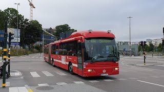 Buses in Stockholm region, Sweden - August, September & October 2021