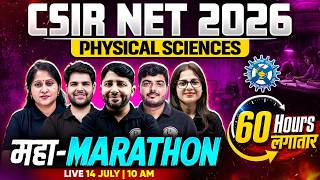 CSIR NET 2026 Maha Marathon | Complete Revision in 60 Hours | CSIR NET 2026 Physical Sciences