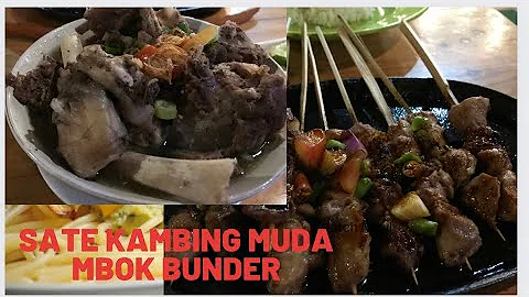 SATE KAMBING MUDA MBOK BUNDER CILEGON | DAGINGNYA MAKNYUS SOPNYA MENGGUNUNG