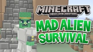 Minecraft Xbox - Mad Alien Survival - #27 Garden Warfare screenshot 5