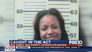CAUGHT IN THE ACT: Police still looking for shoplifting suspect