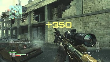 HazmaticZach - MW3 Best Accidental Quick Scope!