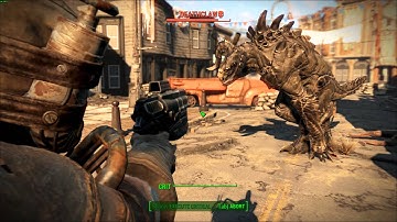 Fallout 4 - First Encounter with a Deathclaw