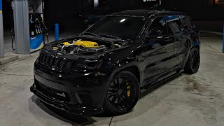 LATE NIGHT MURDEROUT TRACKHAWK POV ( insane whine ) ASMR