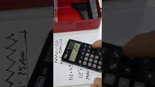 Cálculo para saber o diâmetro da broca para machos polegada.