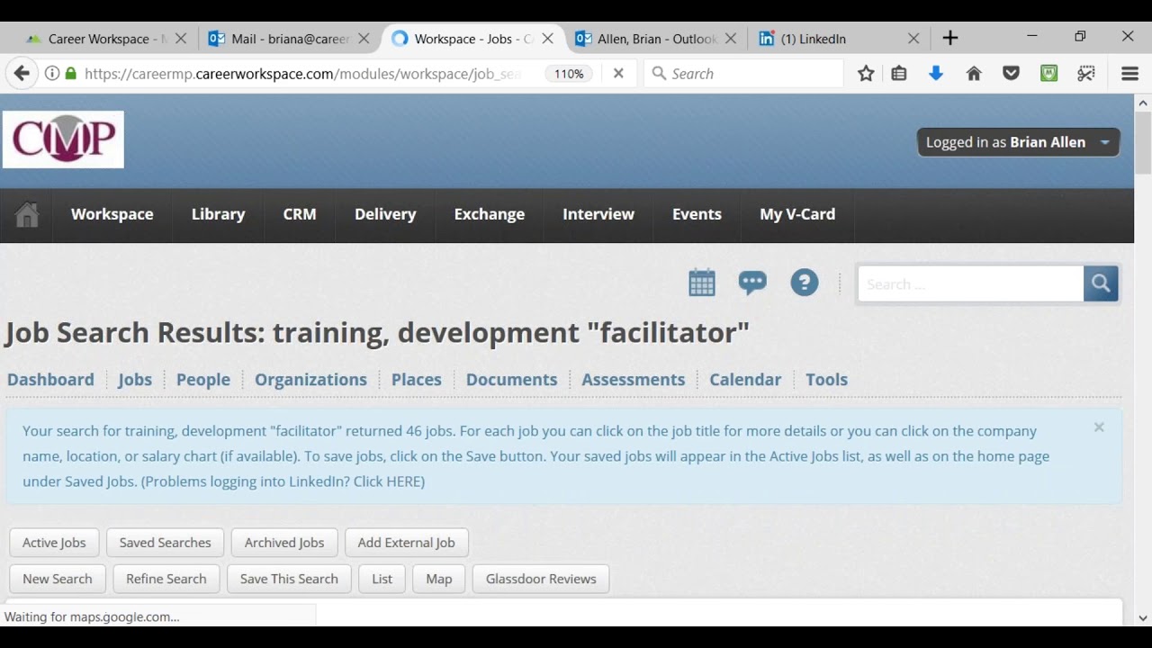Creative Methods for Find Jobs recording YouTube