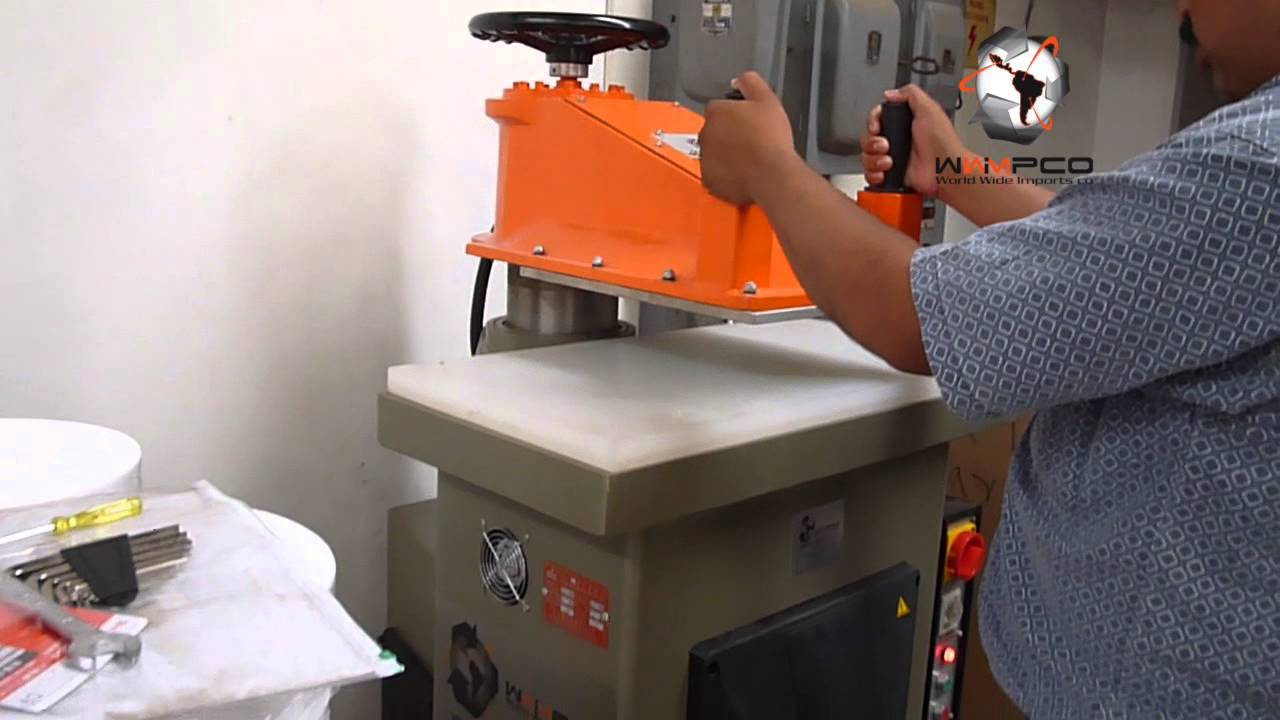 Suajadora semi automatica 12 ton