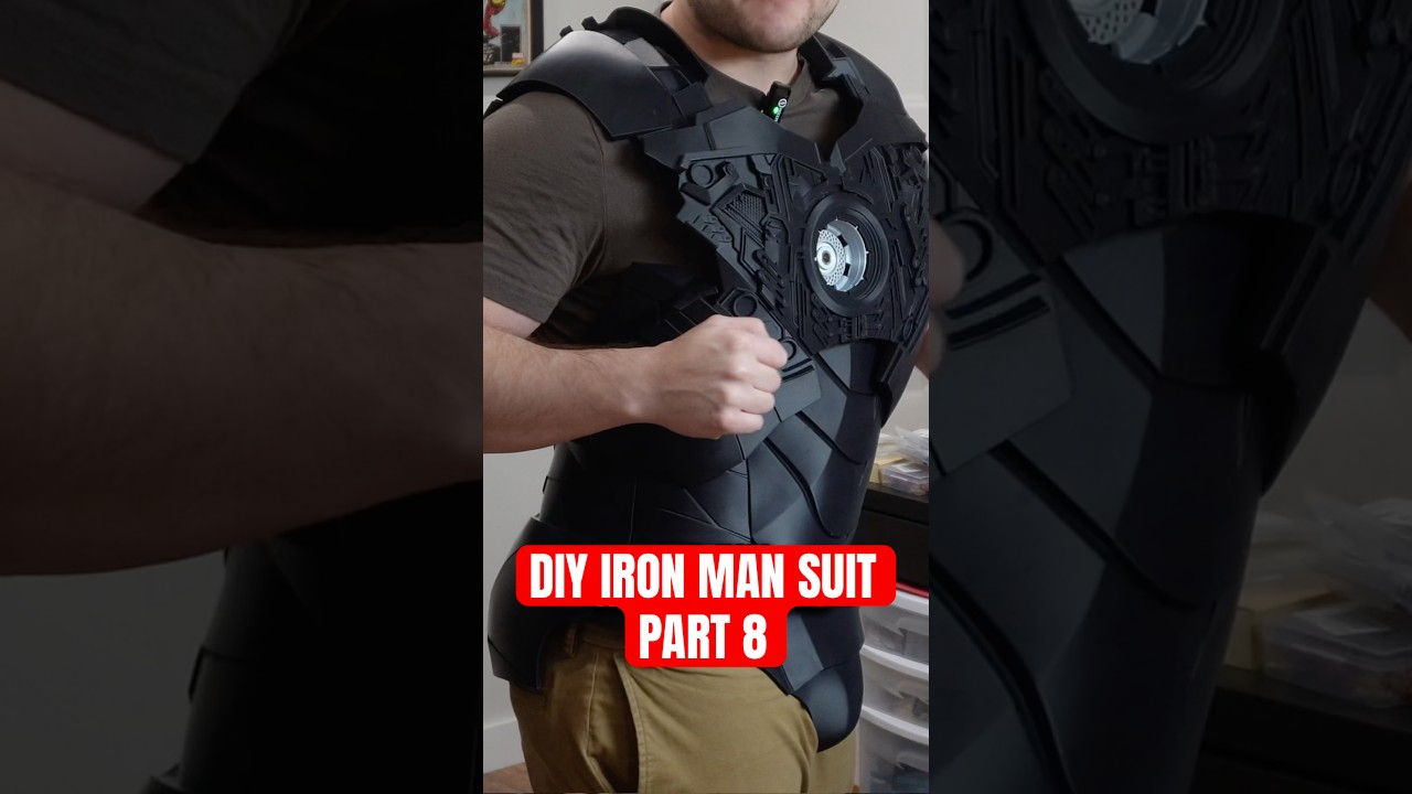 Almost done making my #ironman suit! - #pcbway #shorts #3dprinting #disney #marvel #cosplay #diy #3d