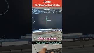 how to Draw A circle in AutoCAD @Ahmad Sir jamshedpur| Join Best Autocad Training institute #cad#job