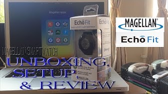 The New 2014 MAGELLAN Echo "Fit" SmartWatch Unbox Setup & Review