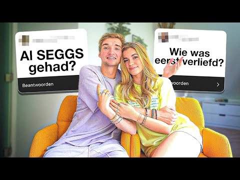 EINDELIJK ONZE EERSTE Q&A SAMEN! MEEST AANGEVRAAGDE VIDEO!❤️🥳