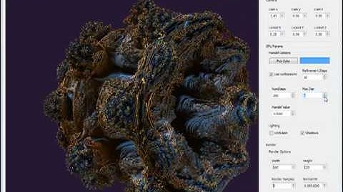 Mandelbulb raytracer
