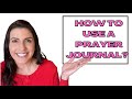 How to use a traditional catholic prayer journal