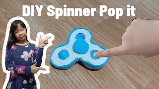 fidget toy How to make a spinner Pop it