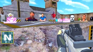 Nextbots Sandbox in Backrooms Shooter Gameplay 219 ,Sandbox Android Games  ios Walkthrough Simulator