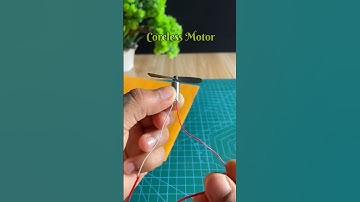 Drone Motor Experiment || Whats inside Coreless Dc Motor🤨 #shorts #dcmotor #shortsindia #drone
