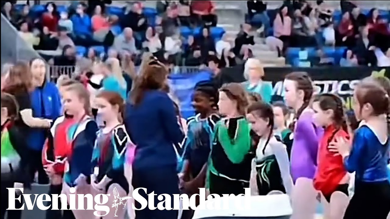 Young Black gymnast appears to be snubbed during medal ceremony in Ireland