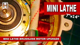 MINI LATHE UPGRADES #1: BRUSHLESS MOTOR UPGRADE