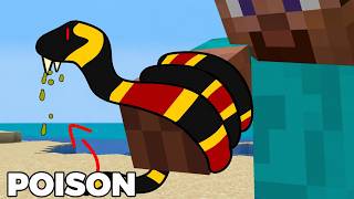 I Became the CORAL SNAKE in Minecraft