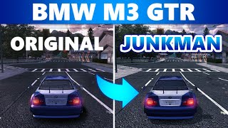 BMW M3 GTR: Original VS Junkman! 0 to 100 Test NFS Most Wanted 2005