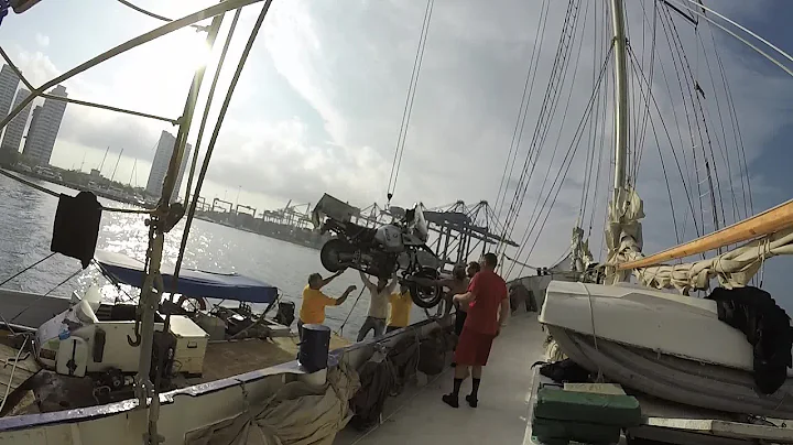 Motorcycle with sidecar crossing Darien Gap part II - San Blas Islands and into Colombia