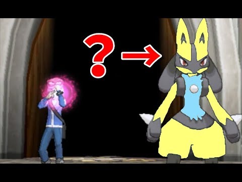 ポケモンxy ルカリオの色違いって Youtube