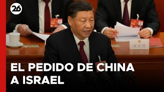 MEDIO ORIENTE | El pedido de China a Israel en medio de los ataques en Rafah