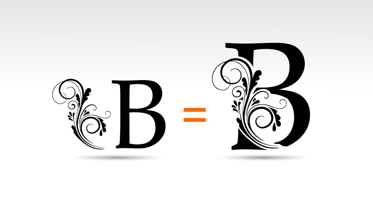 Belajar Desain Cara Membuat Text Huruf Unik dengan Trik Ini