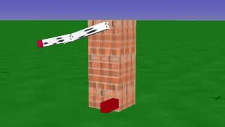 Simulated Robot Arm: Compliant movement