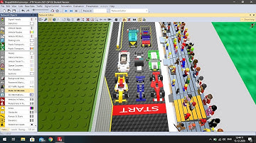 PTV VISSIM #ShapeItWithVissim Competition🏆| A Lego Race track🏁🏎️ developed in VISSIM| Harsh Mer🤗