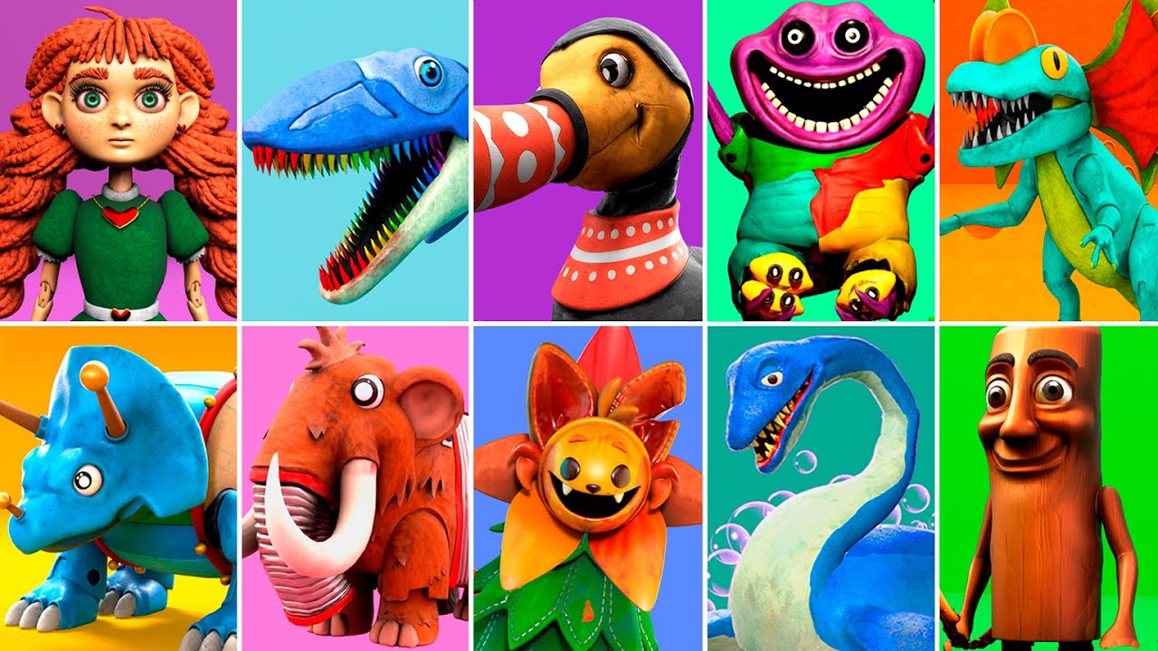 ALL Compailing 4 VHS Commercial Jingle & Song Poppy Playtime