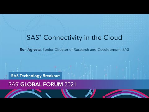 SAS Connectivity in the Cloud