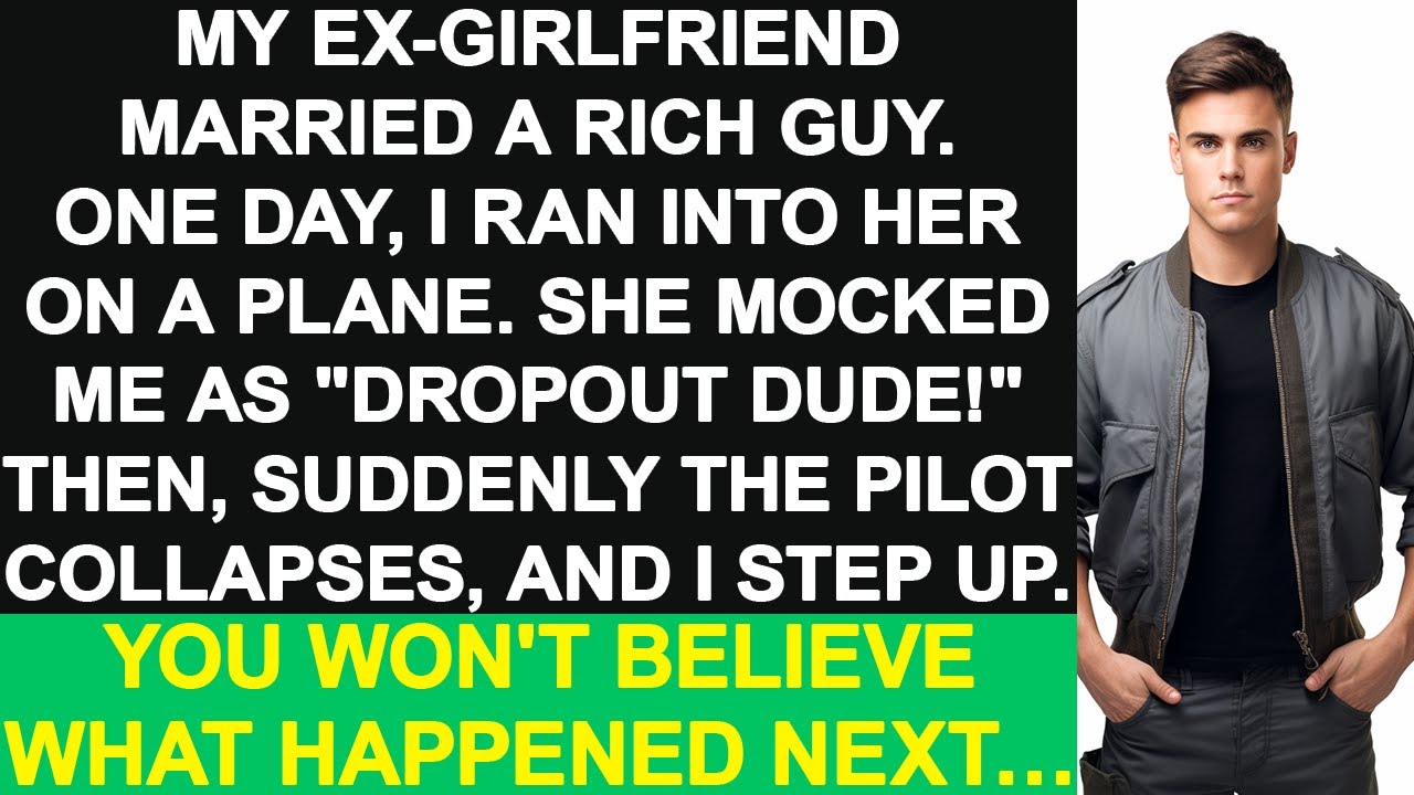 Моя бывшая вышла замуж за богатого парня. Однажды я столкнулась с ней в самолёте. Я помогала в эт...
