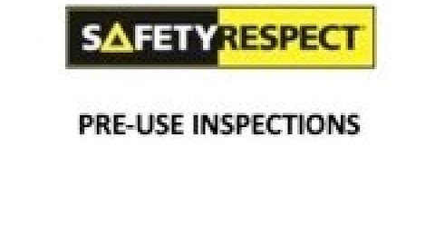 SafetyRespect  Pre use inspection Adjustable work positioning lanyard