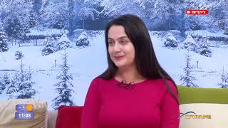 Sona Hovhannisyan at Good Morning program of Armenia TV, 02.12.2021