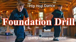 Improve Your Foundation With THIS Exercise | Hip Hop Dance Foundation Drill