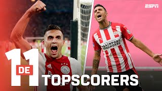 De 11 Topscorers van de Eredivisie 🔥 | De 11 | Eredivisie 2021/'22