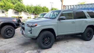 2022 TRD Offroad 4RUNNER Lifted on Fox Shocks, 32” Falken AT3W and TRD Wheels by RPMOFFROADGARAGE