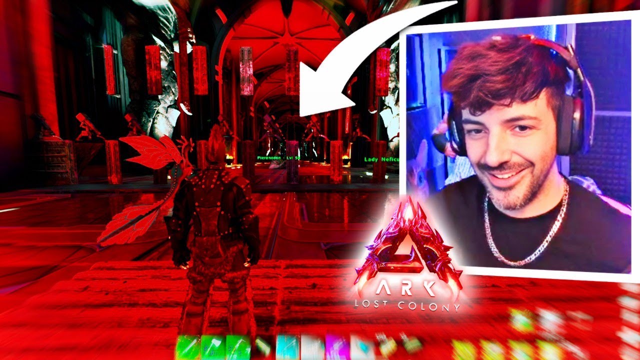 ARK pasaron cositas... NUEVA DEFENSA! LOST COLONY 🩸 | NEXXUZ VODS