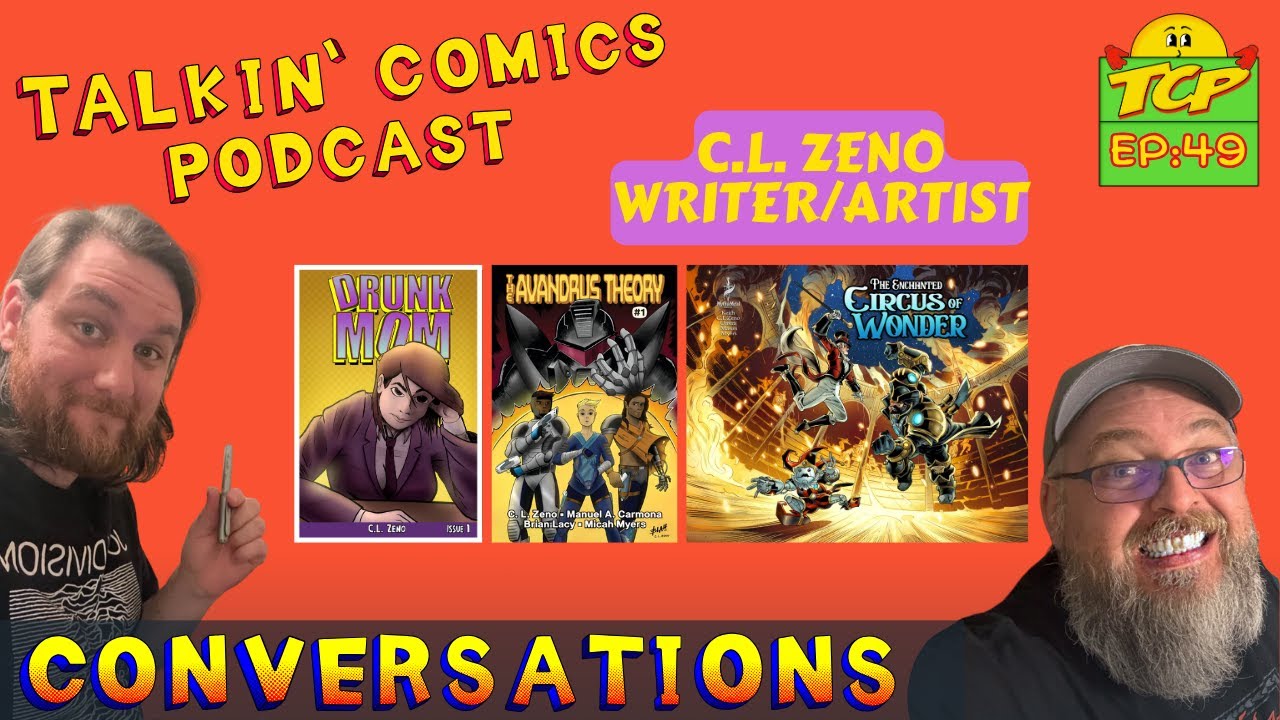 CL Zeno Talks Indie Comics, Creative Community & Mental Health in Comics!