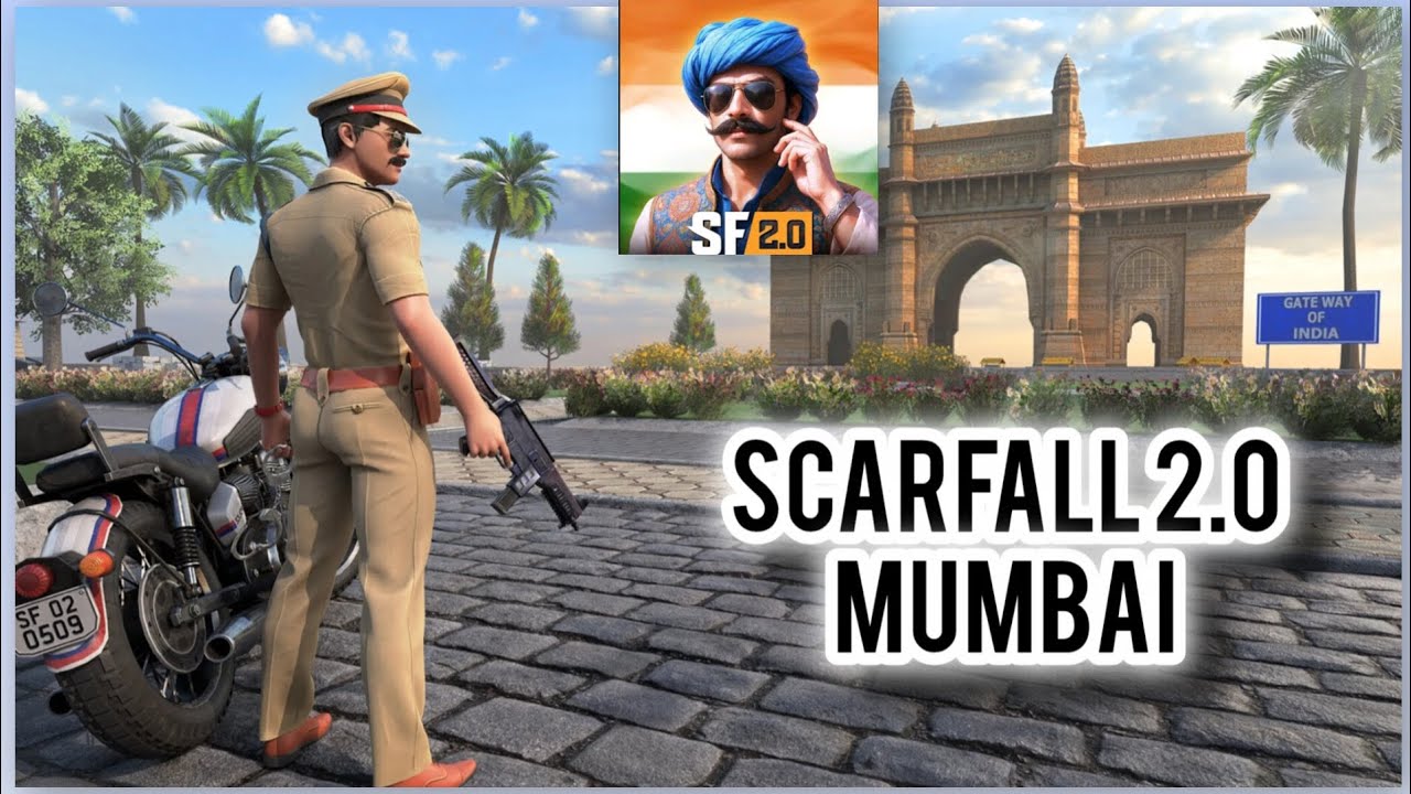 Scarfall 2.0 Gameplay In Mumbai Map ☠️👍