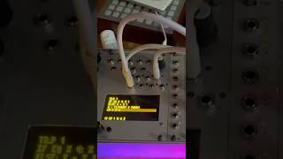 #monome #teletype sequencing tides based on the 4 txi knobs and using the built in param as root