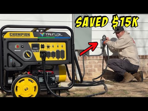 Whole Home Generators Are EXPENSIVE - Do This Instead!
