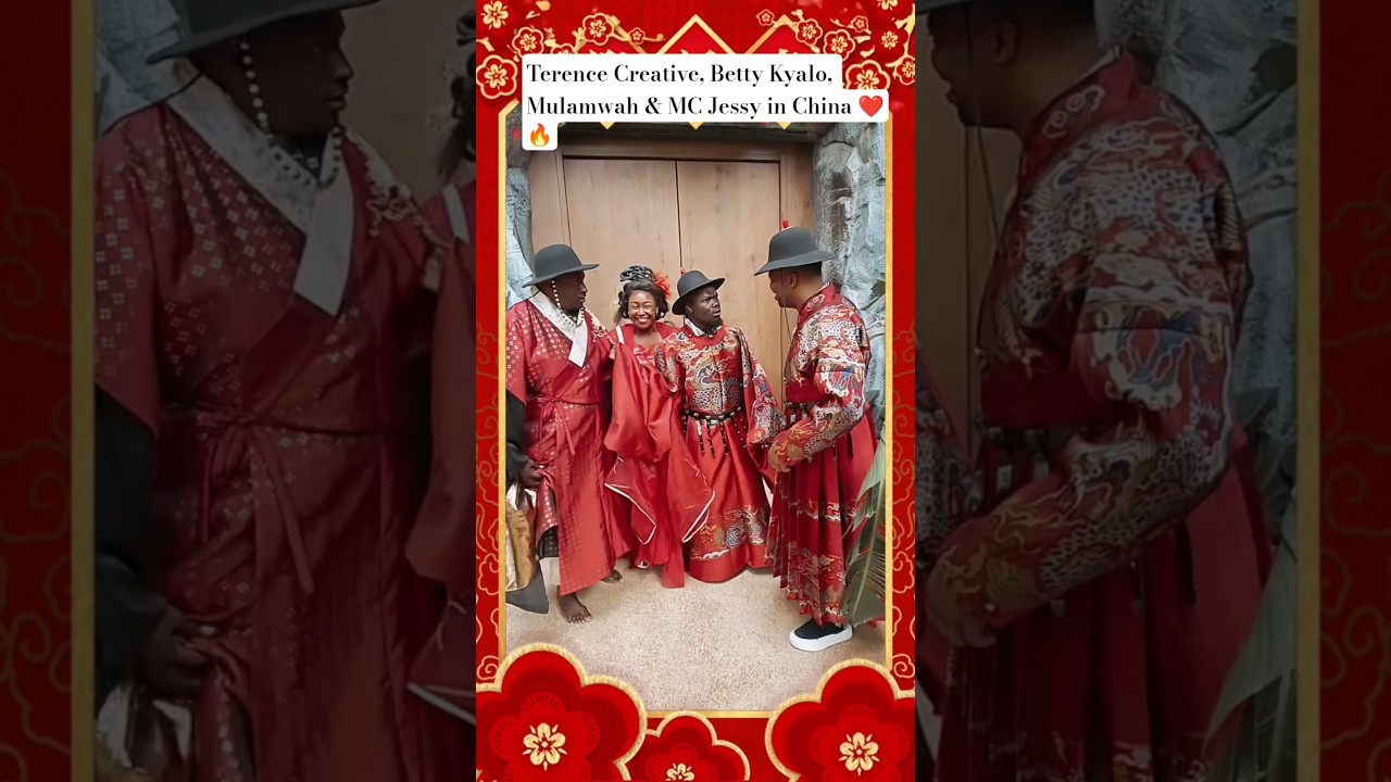 Terence Creative, Betty Kyalo, Mulamwah, MC Jessy в Китае ❤️🔥 