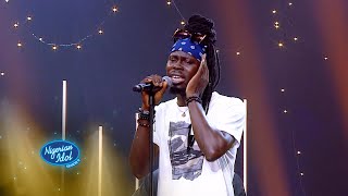 Stevie – 'Heartbreak anniversary' – Nigerian Idol | S9 | E5 | Theatre Week | Africa Magic screenshot 4